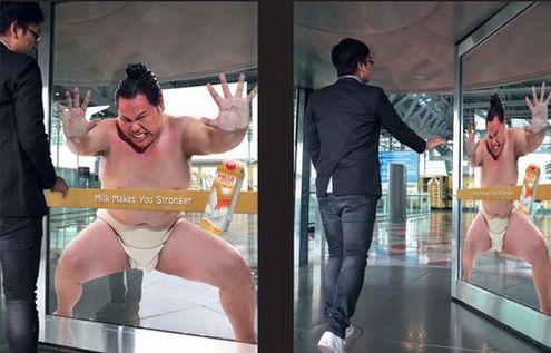 喝了牛奶，相撲隊員都不是你的對手