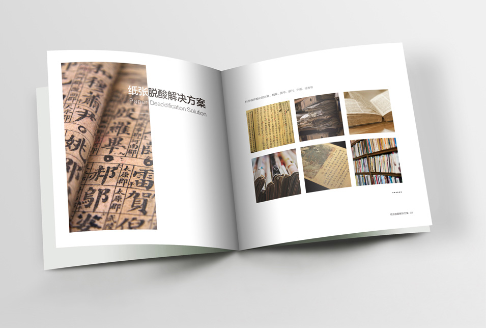 邁越文保宣傳畫冊設(shè)計